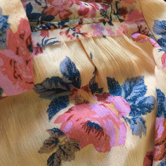 Free People Hold On To Me Long-Sleeve Blouse Boho Cottagecore - Picture 12 of 12